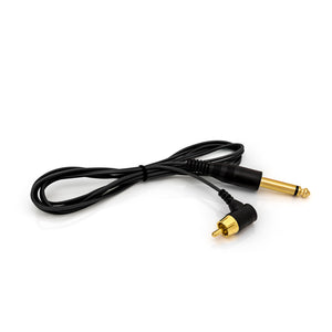90-Degree RCA to Phono Cord for Tattoo Machines