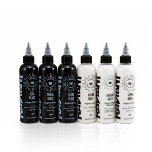 Radiant Colors Black and Whit Inks - The Needle Parlor